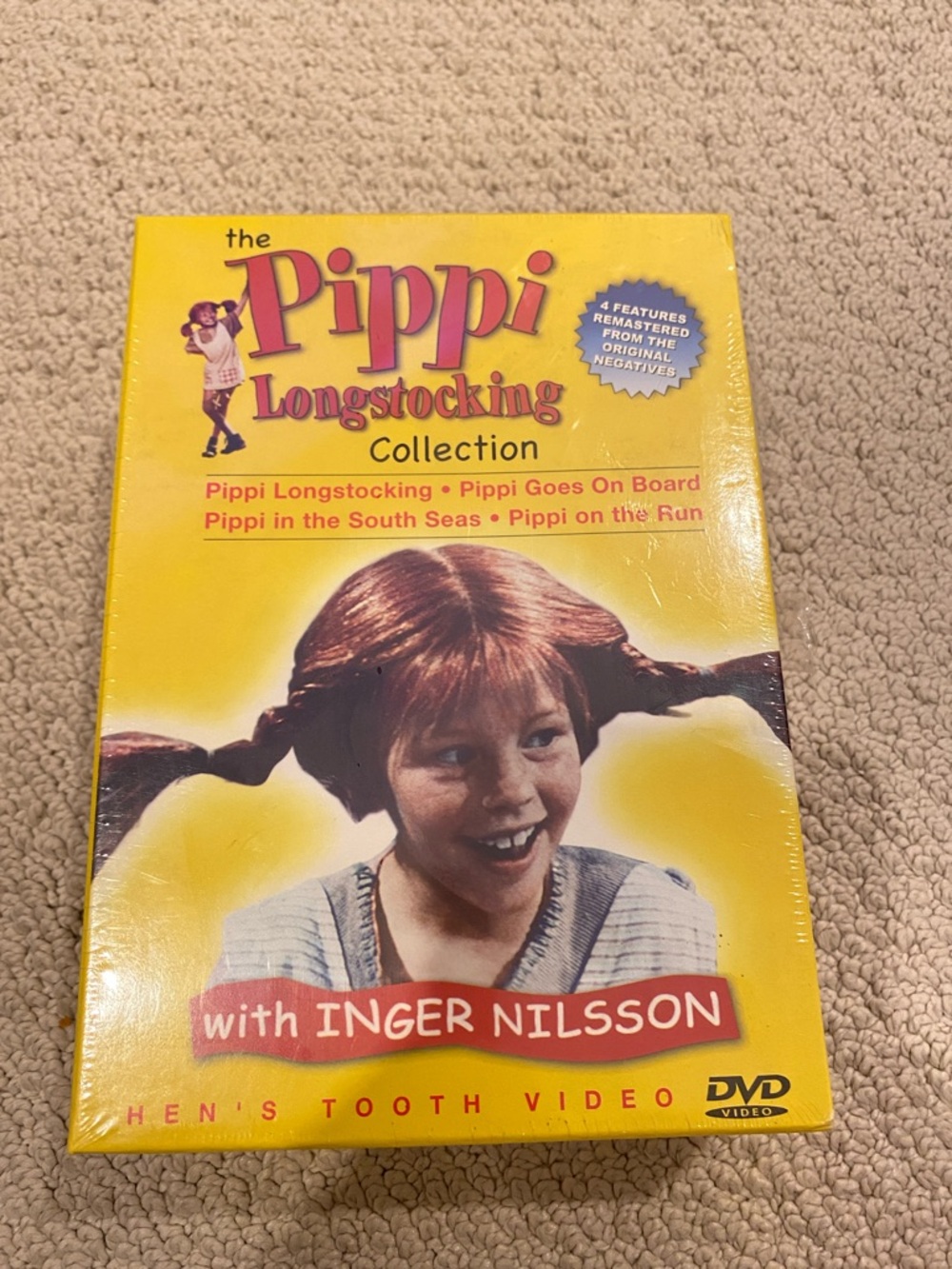 NEW Pippi Longstocking Collection Kids DVD